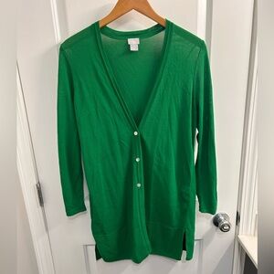 Chico's Women's Long Cardigan Sz S